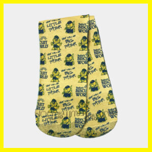 Official Yellow Big/Little Tator Socks Design