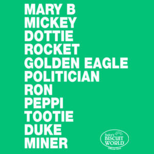 Official Tudor's Biscuit List Tee Green - Gildan Heavy Cotton™ Youth T-Shirt Design