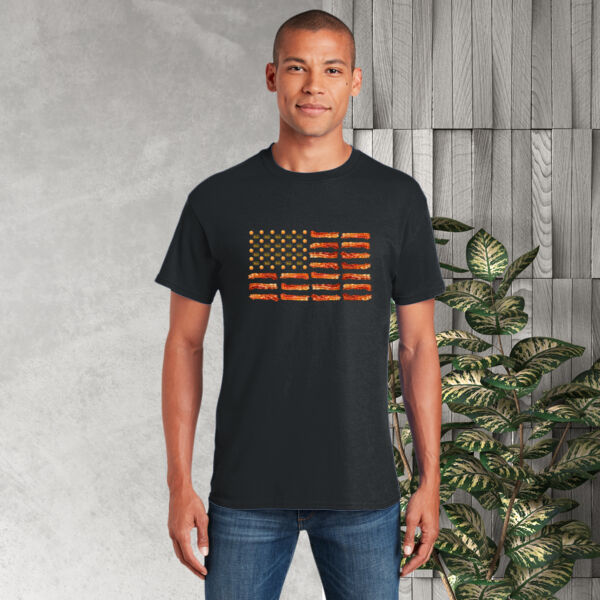 Official Tudor's Bacon Flag - Gildan Heavy Cotton Adult T-Shirt Thumbnail