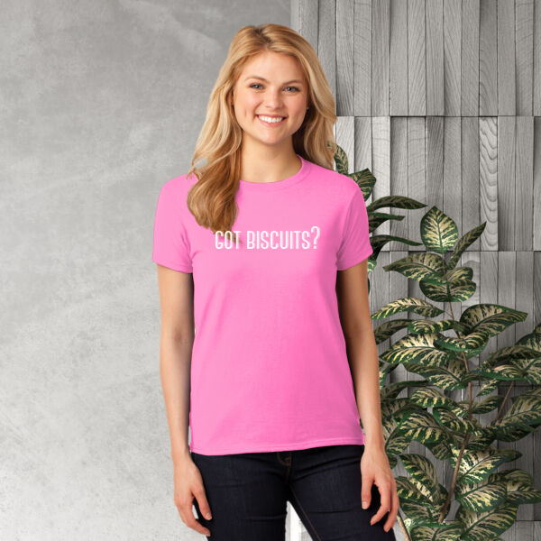 Official Tudor's Got Biscuits - Gildan Softstyle® Ladies' T-Shirt Thumbnail