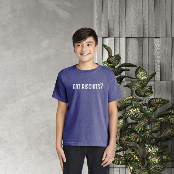 Official Tudor's Got Biscuits - Gildan Heavy Cotton™ Youth T-Shirt Thumbnail
